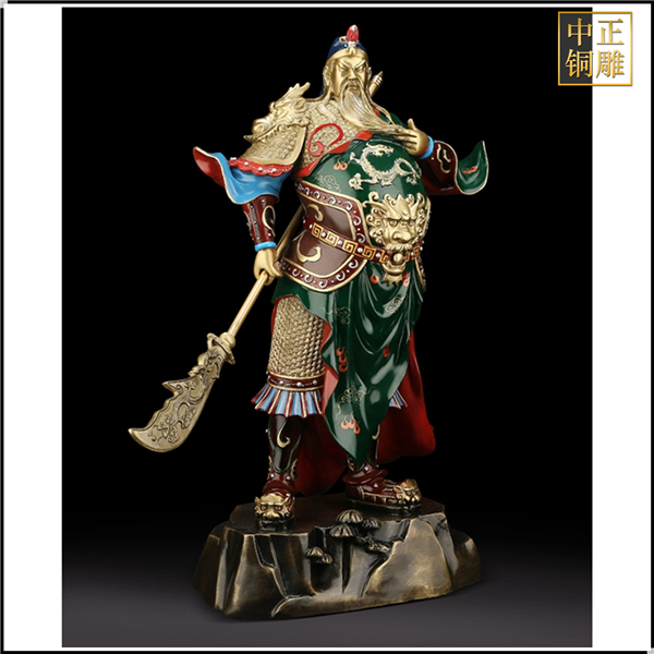 智勇雙全彩繪關公雕塑.jpg 智勇雙全彩繪關公雕塑.jpg