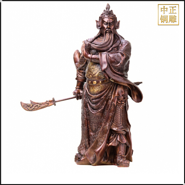 紫銅提刀關公像鑄造.jpg 紫銅提刀關公像鑄造.jpg